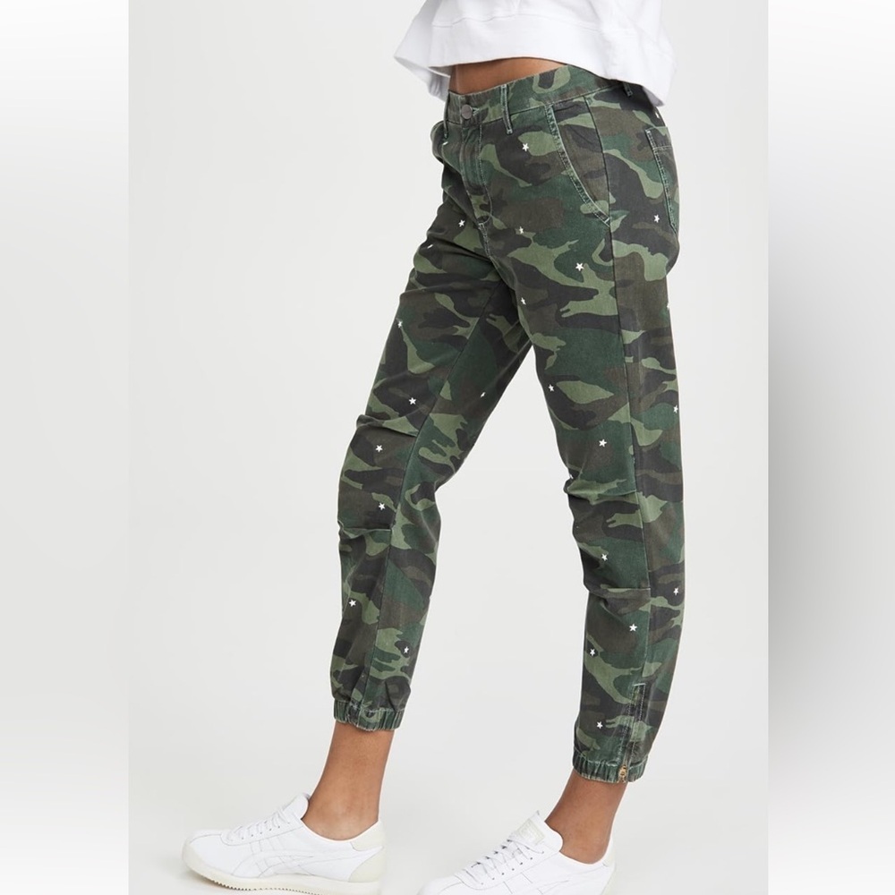 Sundry Camo Zip Joggers - Picture 3 of 9